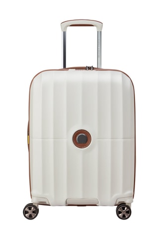 Valise cabine slim extensible Carrousel - Beige - 55 cm