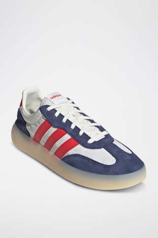 Baskets en nubuck - Bleu marine