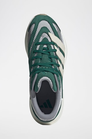 Baskets de running en nubuck - Vert foncé