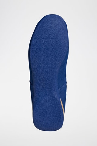 Baskets montantes en nubuck Rasant - Bleu cobalt et blanc