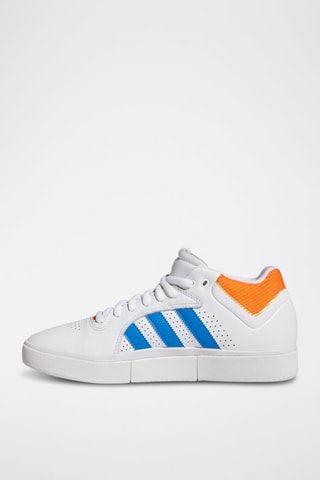 Chaussures montantes de skateboard en cuir Tyshawn - Blanc