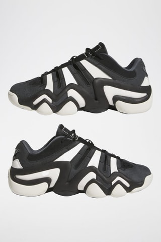 Chaussures de basketball en cuir Crazy 8 Low - Noir