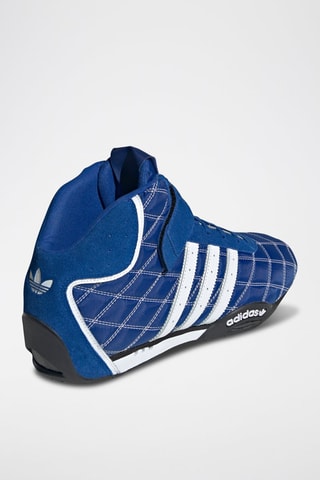 Chaussures de running montantes en cuir et nubuckAdi Racer Hi - Bleu roi