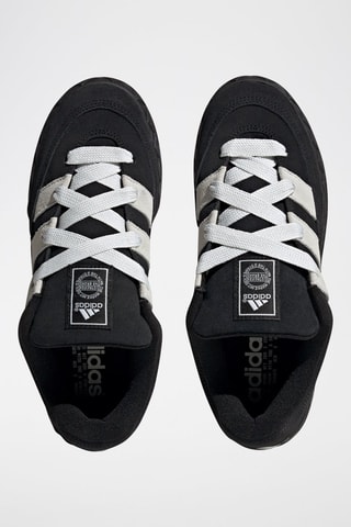 Chaussure de skateboard en nubuck Adimatic - Noir