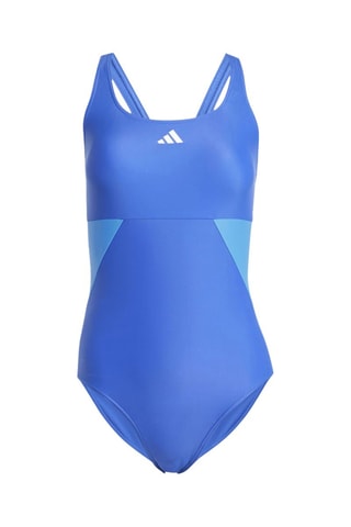 Maillot de bain 1 pièce Colorblock - Bleu