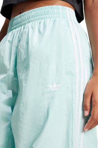 Pantalon ample de survêtement taille haute - Vert d'eau