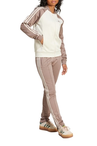 Pantalon slim de survêtement Adicolor SST - Taupe