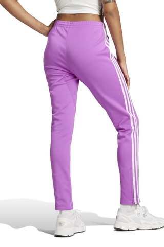 Pantalon slim de survêtement taille haute Adicolor SST - Violet