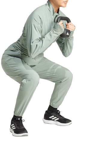 Pantalon d’entraînement  taille haute - Vert clair