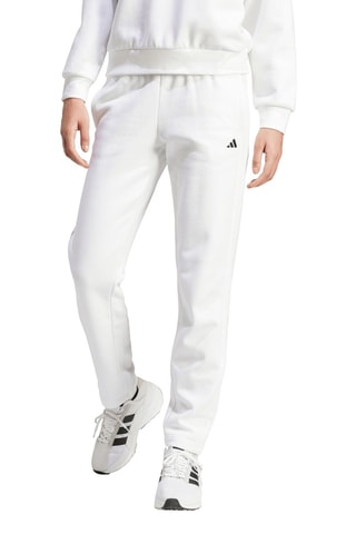 Pantalon droit Feel Cozy Essentials - Blanc