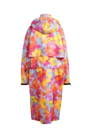 Parka Stella McCartney - Rose foncé et jaune