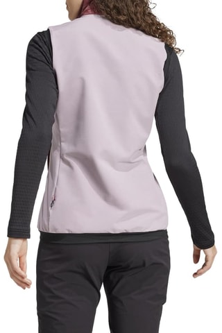 Veste sans manches Softshell Terrex - Bordeaux et violet clair