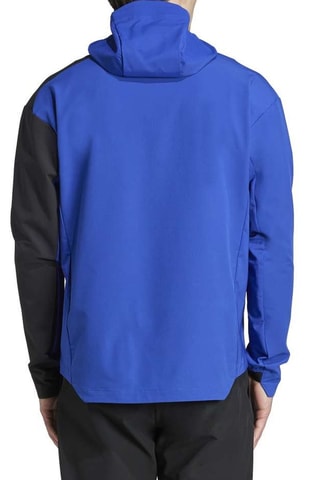 Veste à capuche Softshell - Bleu roi
