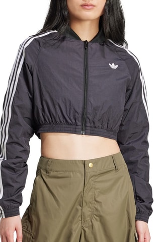 Veste de survêtement courte - Noir