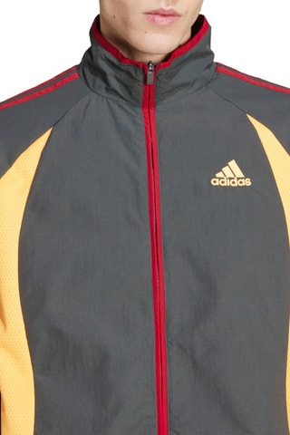 Veste de survêtement - Gris foncé et jaune