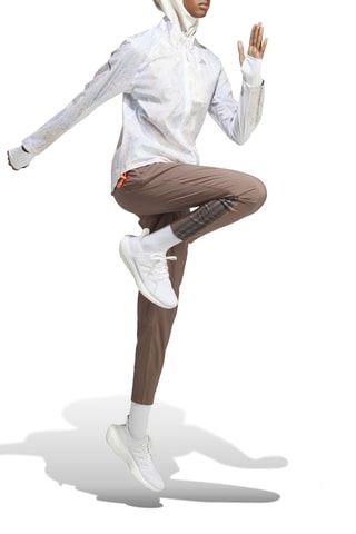 Veste de running pliable Ecru