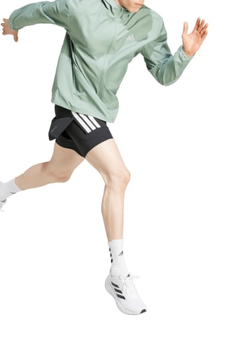 Veste de running à capuche Run It - Vert d’eau