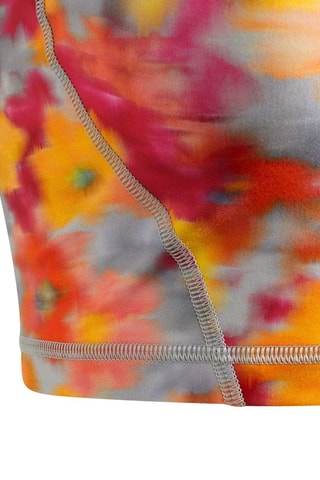 Brassière tie and dye push-up TruePurpose - Orange et fuchsia