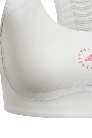 Brassière d’entraînement push-up Adidas by Stella McCartney TruePurpose Power Impact - Ecru