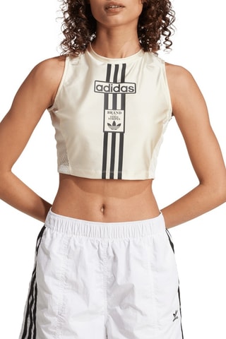Crop top Adibreak - Blanc