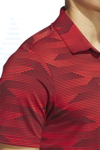 Polo de golf Ultimate365 Speed Stripe - Bordeaux