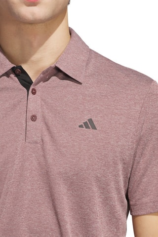 Polo de golf - Marron chiné