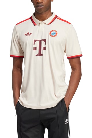 Polo slim FC Bayern - Ecru