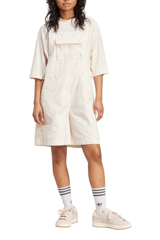 Salopette-short - Ecru