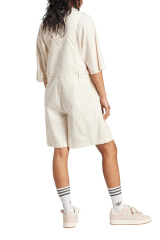Salopette-short - Ecru