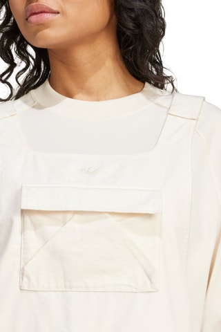 Salopette-short - Ecru