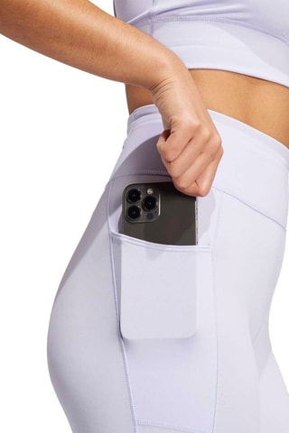 Legging 7/8 taille haute Own the Run - Mauve