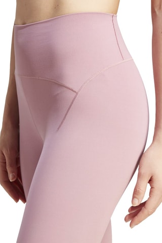 Legging d'entraînement de yoga taille haute Studio - Vieux rose