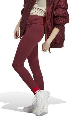 Legging taille haute - Bordeaux