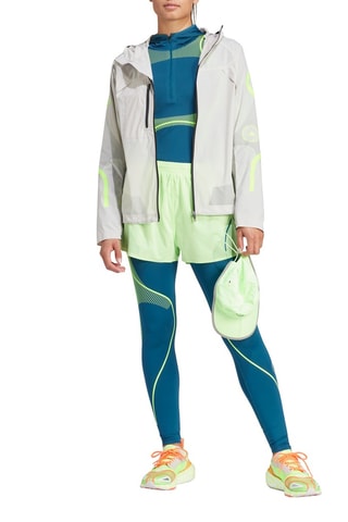 Legging de running TreuPace - Bleu gris et vert clair