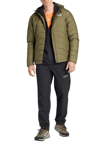 Doudoune à capuche Terrex Multi - Vert olive