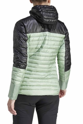Doudoune à capuche Terrex Techrock - Vert d’eau