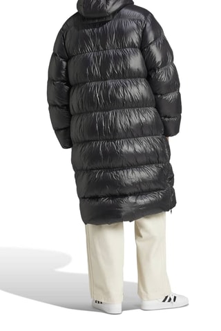 Doudoune longue à capuche Regen - Noir