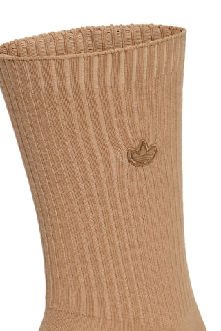 2 paires de chaussettes en coton biologique Premium Essentials - Marron clair et bleu marine