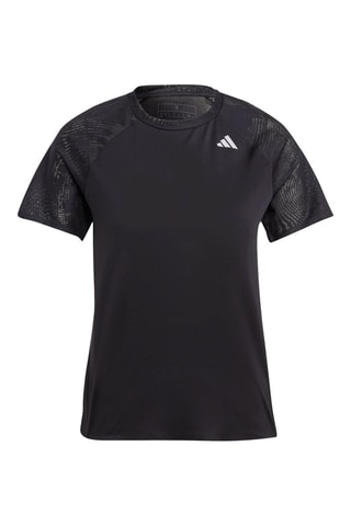 T-shirt slim de running Adizero - Noir
