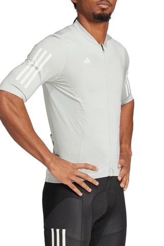 Maillot de cyclisme Tempo 3-Stripes - Ecru