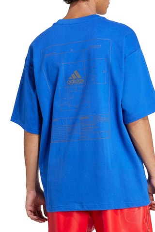 T-shirt oversize EQT 1 - Bleu roi