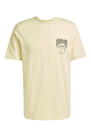 T-shirt - Ecru et anthracite