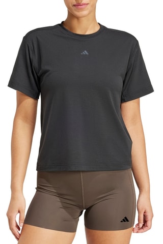 T-shirt regular d’entraînement - Noir