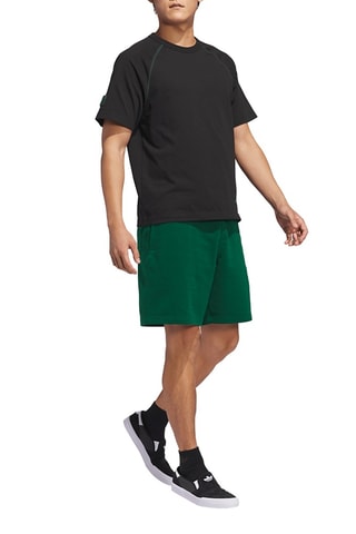 T-shirt regular de skateboarding Shmoofoil Featherweight - Noir et vert foncé