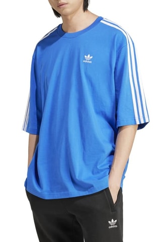 T-shirt ample Adicolor - Bleu roi