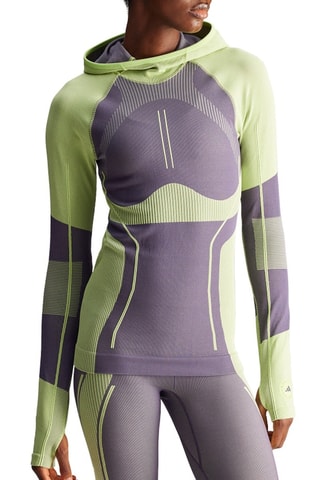 T-shirt à capuche Stella McCartney - Violet