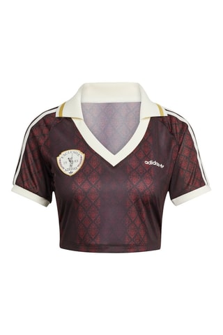 Maillot cropped - Marron