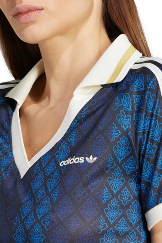 Maillot cropped - Bleu marine et ciel