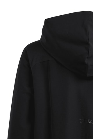 Sweat à capuche Z.N.E. Woven Full-Zip - Noir