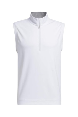 Sweat de golf sans manches Elevated - Blanc